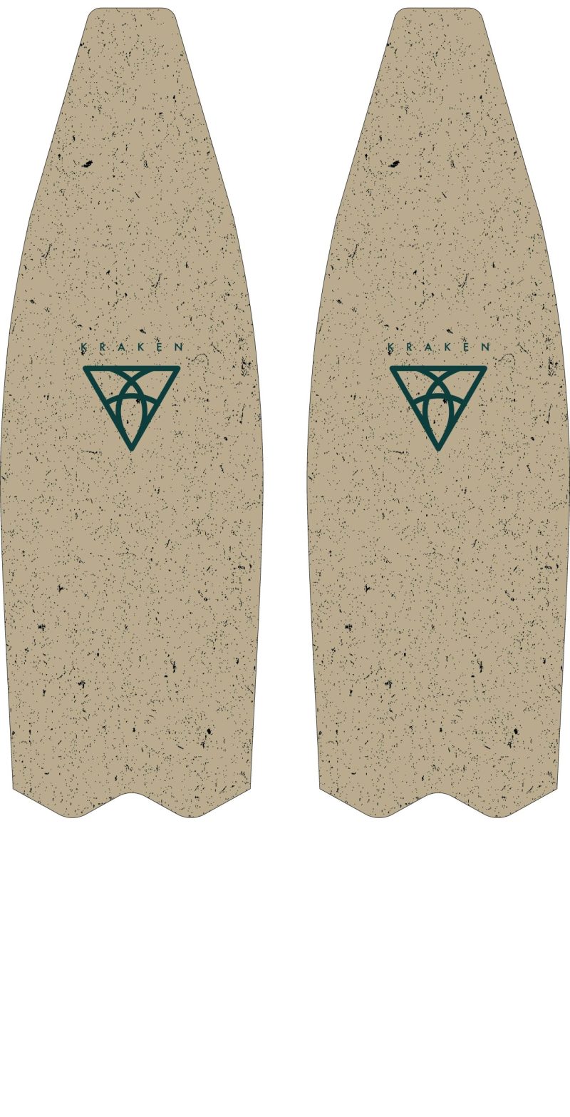 Symmetrical Kraken carbon fin blade