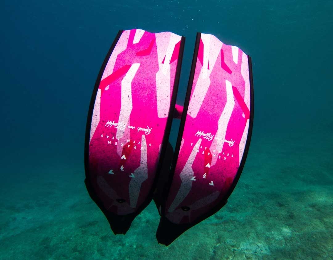 Kraken fin configuration detail